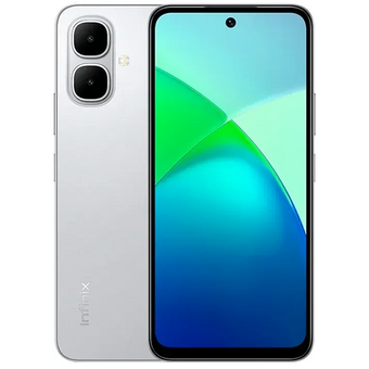  Смартфон Infinix Smart 10 4+128GB Titanium Silver 