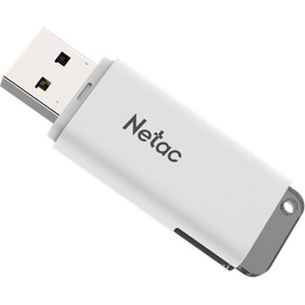  USB-флешка NETAC U185 (NT03U185N-064G-32WH) USB3.0 Flash Drive 64GB, LED индикатор 