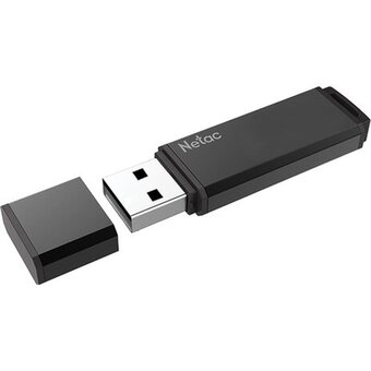  USB-флешка NETAC U351 (NT03U351N-032G-32BK) USB3.0 32GB Черный 