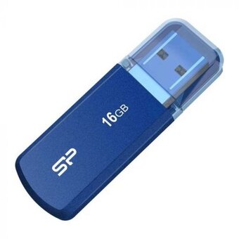  USB-флешка Silicon Power Helios 202 (SP016GBUF3202V1B) 16Gb USB 3.2 синий 