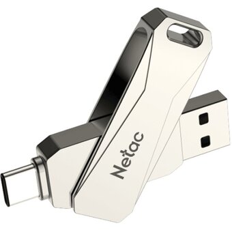  USB-флешка NETAC U782C (NT03U782C-064G-32PN) USB3.0+TypeC Dual Flash Drive 64GB 