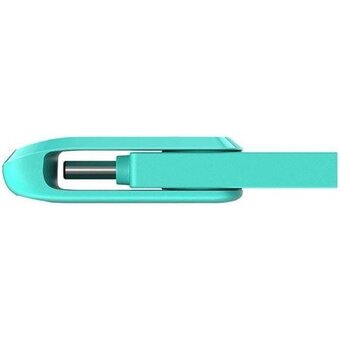  USB-флешка SanDisk SDDDC3 128Gb (SDDDC3-128G-G46AG), USB3.1 Type-C, зеленая 