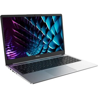  Ноутбук Tecno MegaBook K15SDA (71003300489) Ryzen 5 7430U 16Gb SSD1Tb AMD Radeon Graphics 15.6" IPS WUXGA (1920x1200) Windows 11 Home silver WiFi 