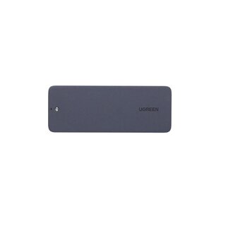  Бокс внешний для жесткого диска UGREEN CM777 (25665) M.2 NVMe SATA SSD Enclosure 20Gbps Space Gray 