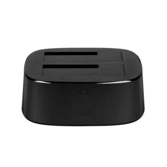  Док-станция для двух жестких дисков UGREEN CM198 (50857) USB 3.0 to SATA Dual-Bay Hard Drive Docking Station EU черный 