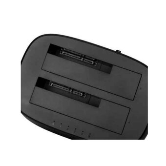  Док-станция для двух жестких дисков UGREEN CM198 (50857) USB 3.0 to SATA Dual-Bay Hard Drive Docking Station EU черный 