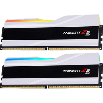  ОЗУ G.SKILL Trident Z5 RGB (F5-6000J3036F48GX2-TZ5RW) 96GB (2x48GB) 6000MHz DDR5 CL30 (30-36-36-96) 1.35V / White 
