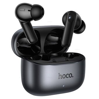  Наушники HOCO EQ27 Fun ANC+ENC smart AI translation headset серый металлический 