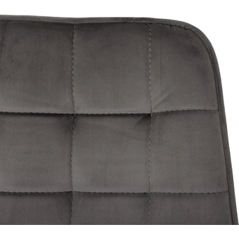  Стул Бюрократ CH-K2_1/HL18 т.серый Holland 18 металл черный на ножках 