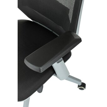  Кресло руководителя Бюрократ MC-G611NL-H (MC-G611NL-H/B/NEO-B) черный Elastic-102 с подголов. крестов.4-луч. пластик пластик серый 
