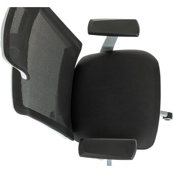  Кресло руководителя Бюрократ MC-G611NL-H (MC-G611NL-H/B/NEO-B) черный Elastic-102 с подголов. крестов.4-луч. пластик пластик серый 