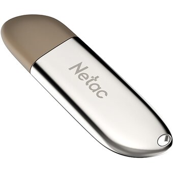  USB-флешка NETAC U352 (NT03U352N-256G-32PN) USB3.0 256GB Серебристый/Коричневый 