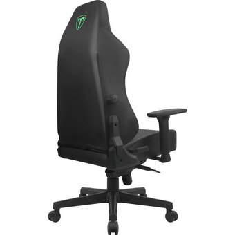  Игровое кресло T-Line Grand Экокожа Black+Green 