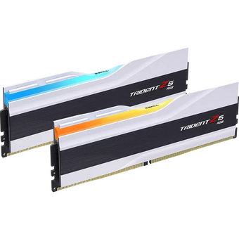  ОЗУ G.SKILL Trident Z5 RGB (F5-6000J3036F48GX2-TZ5RW) 96GB (2x48GB) 6000MHz DDR5 CL30 (30-36-36-96) 1.35V / White 