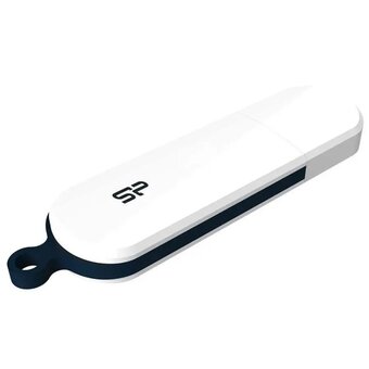  USB-флешка Silicon Power Blaze B32 (SP016GBUF3B32V1W) 16Gb USB 3.2 белый 