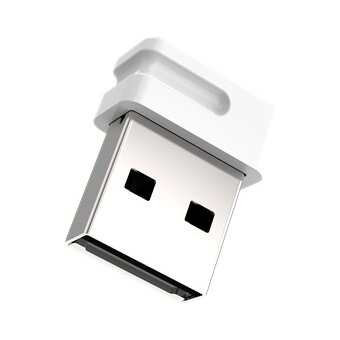  USB-флешка Netac U116 (NT03U116N-016G-32WH), 16Gb USB3.2, миниатюрная пластиковая белая 
