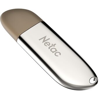  USB-флешка NETAC U352 (NT03U352N-032G-32PN) USB3.0 32GB Серебристый/Коричневый 
