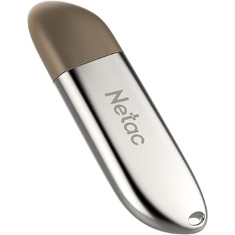 USB-флешка NETAC U352 (NT03U352N-032G-32PN) USB3.0 32GB Серебристый/Коричневый 