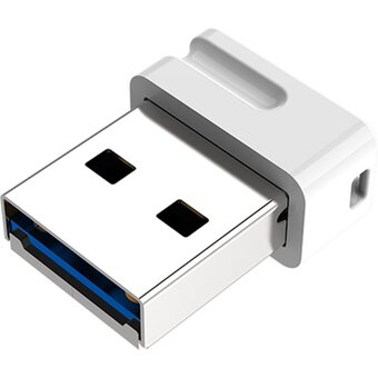  USB-флешка Netac U116 (NT03U116N-016G-32WH), 16Gb USB3.2, миниатюрная пластиковая белая 
