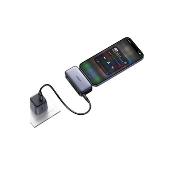  Внешний аккумулятор UGREEN PB503 (35338) 5000mAh Mini USB-C PD 20W Gray 