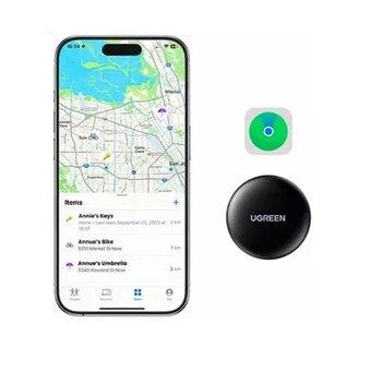  Трекер UGREEN CM520 (60387) Smart Bluetooth Finder Black 