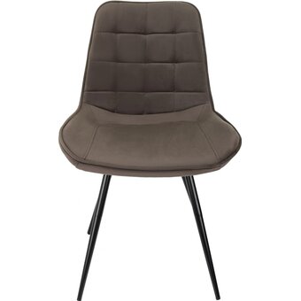  Стул Бюрократ CH-K2_1/HL74_4 комплект 4шт коричневый Holland 74 металл черный на ножках 