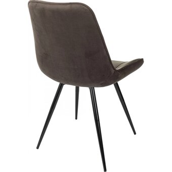  Стул Бюрократ CH-K2_1/HL74_4 комплект 4шт коричневый Holland 74 металл черный на ножках 