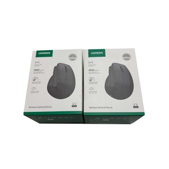  Мышь UGREEN M571 (55916) Wireless Vertical Mouse 2.4 GHz Black 