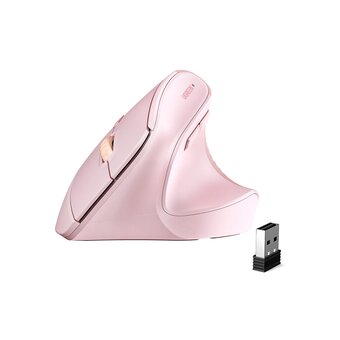  Мышь UGREEN M571 (55917) Wireless Vertical Mouse 2.4 GHz Pink 