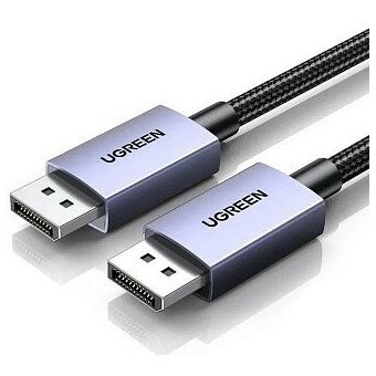 Кабель UGREEN DP118 (25862) Display Port Male To Male 16K Cable 3M Grey 