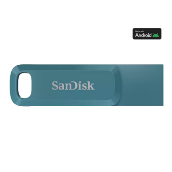  USB-флешка SanDisk SDDDC3-128G-G46NBB 128Gb USB3.1 Type-C синяя 