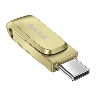 USB-флешка SanDisk SDDDC4-128G-G46GD 128Gb USB3.1 Type-C золотая 