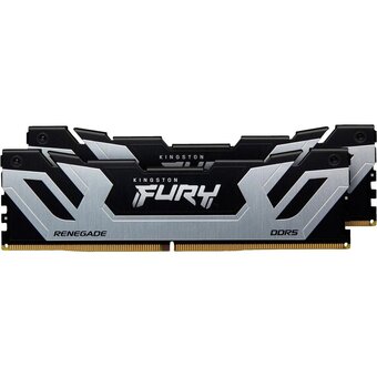  ОЗУ Kingston Fury Renegade Silver RGB (KF588CU42RSK2-48) 48GB DDR5 8800 On-Die ECC CUDIMM CL42 kit 2*24gb 