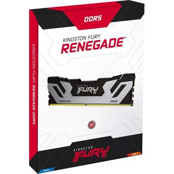  ОЗУ Kingston Fury Renegade Silver RGB (KF588CU42RSK2-48) 48GB DDR5 8800 On-Die ECC CUDIMM CL42 kit 2*24gb 