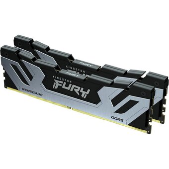  ОЗУ Kingston Fury Renegade Silver RGB (KF588CU42RSK2-48) 48GB DDR5 8800 On-Die ECC CUDIMM CL42 kit 2*24gb 
