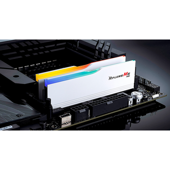  ОЗУ G.SKILL Rip Jaws M5 RGB 32GB (F5-6000J3636F16GX2-RM5RW) (2x16GB) DDR5 6000MHz CL36 (36-36-36-96) 1.35V / White 