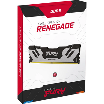  ОЗУ Kingston Fury Renegade Silver (KF580C38RS-24) 24GB DDR5 8000 On-Die ECC UDIMM (Single Module) CL38-48-48 1.4V 