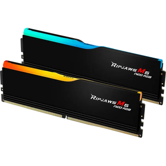  ОЗУ G.SKILL Rip Jaws M5 Neo RGB 64GB (F5-6000J3040G32GX2-RM5NRK) (2x32GB) DDR5 6000MHz CL30 (30-40-40-96) 1.40V / Black 
