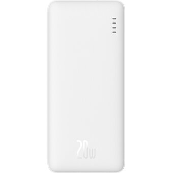  Портативное зарядное устройство Baseus PPQD090002 Airpow White 
