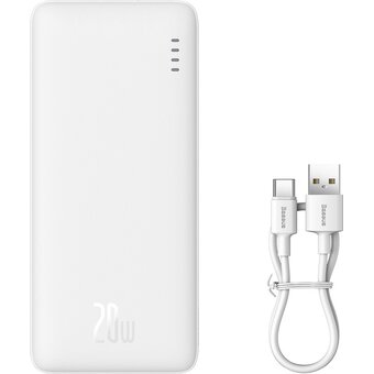  Портативное зарядное устройство Baseus PPQD090002 Airpow White 