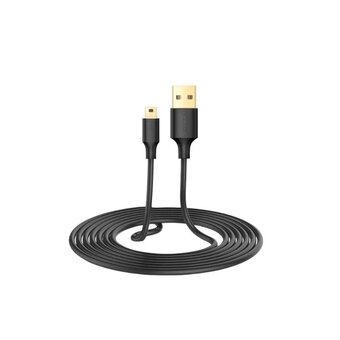  Кабель UGREEN US132 (10386) USB 2.0 A Male to Mini 5 Pin Male Cable 3m Black 