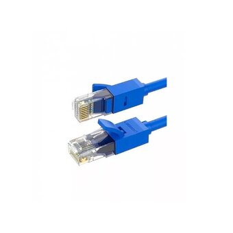  Кабель сетевой UGREEN NW102 (11206) Cat 6 8-Core U/UTP Ethernet Cable 20m Blue 