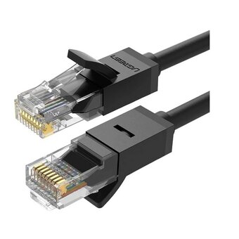  Кабель сетевой UGREEN NW102 (50175) Cat 6 8-Core U/UTP Flat Ethernet Cable 3m Black 