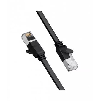  Кабель сетевой UGREEN NW102 (50176) Cat 6 8-Core U/UTP Flat Ethernet Cable 5m Black 