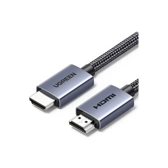  Кабель UGREEN HD153 (25299) HDMI 4K 60Hz Cable 2m Gray 