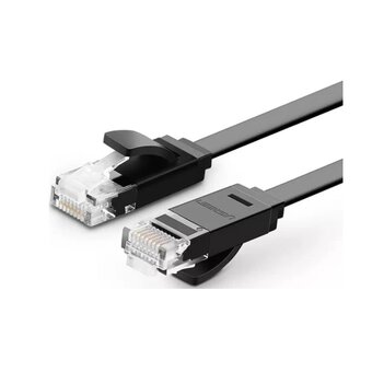  Кабель сетевой UGREEN NW102 (50173) Cat 6 8-Core U/UTP Flat Ethernet Cable 1m Black 