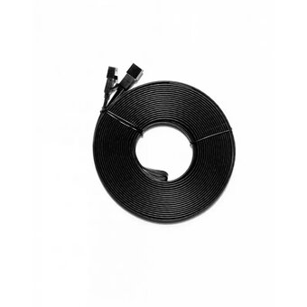 Кабель сетевой UGREEN NW101 (50187) Cat 6 U/UTP Pure Copper Ethernet Flat Cable 5m Black 