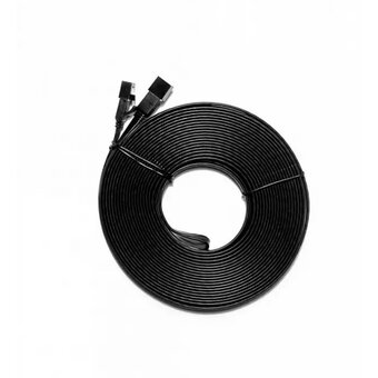  Кабель сетевой UGREEN NW102 (50172) Cat 6 8-Core U/UTP Flat Ethernet Cable 0.5m Black 