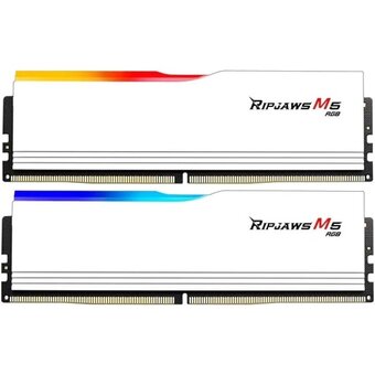  ОЗУ G.SKILL Rip Jaws M5 RGB 32GB (F5-6000J3636F16GX2-RM5RW) (2x16GB) DDR5 6000MHz CL36 (36-36-36-96) 1.35V / White 
