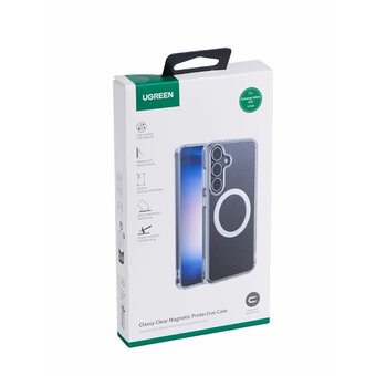  Чехол UGREEN CA183 (65343) Classy Clear Magnetic Protective Case for Samsung Galaxy S25+ Clear 